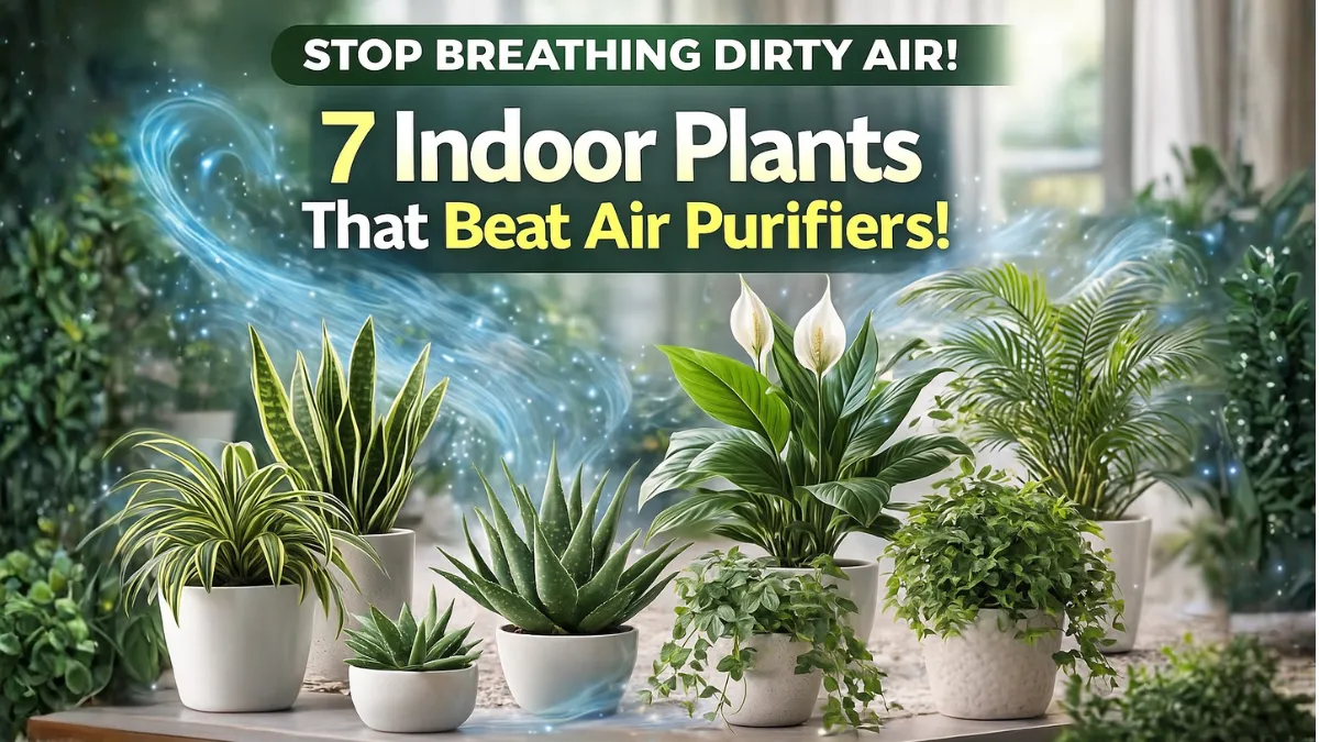 Before Buying an Air Purifier : See How These 7 Plants Remove 87% Toxins (NASA Proven!)
