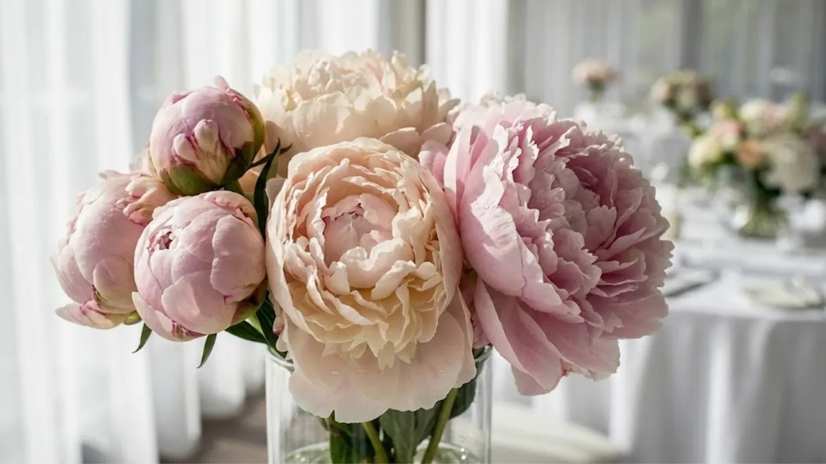 Why Peonies Are Suddenly Everywhere : The Flower Weddings Cant Stop Searching