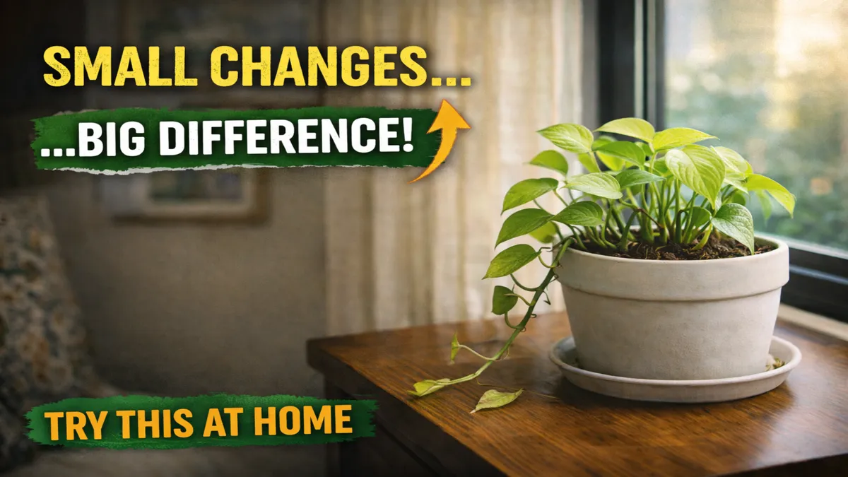 Pothos Growing Weird? The Hidden Reason Behind Long Stems and No Leaves