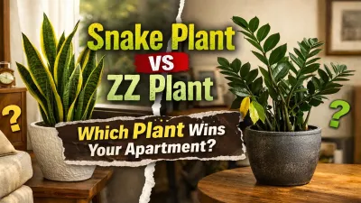 Snake Plant vs ZZ Plant : Which Indoor Plant Survives Your Apartment Best?