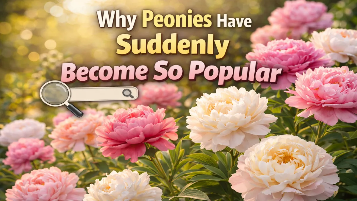 Why Peonies Are the 2025 Trend Everyone Cant Stop Searching