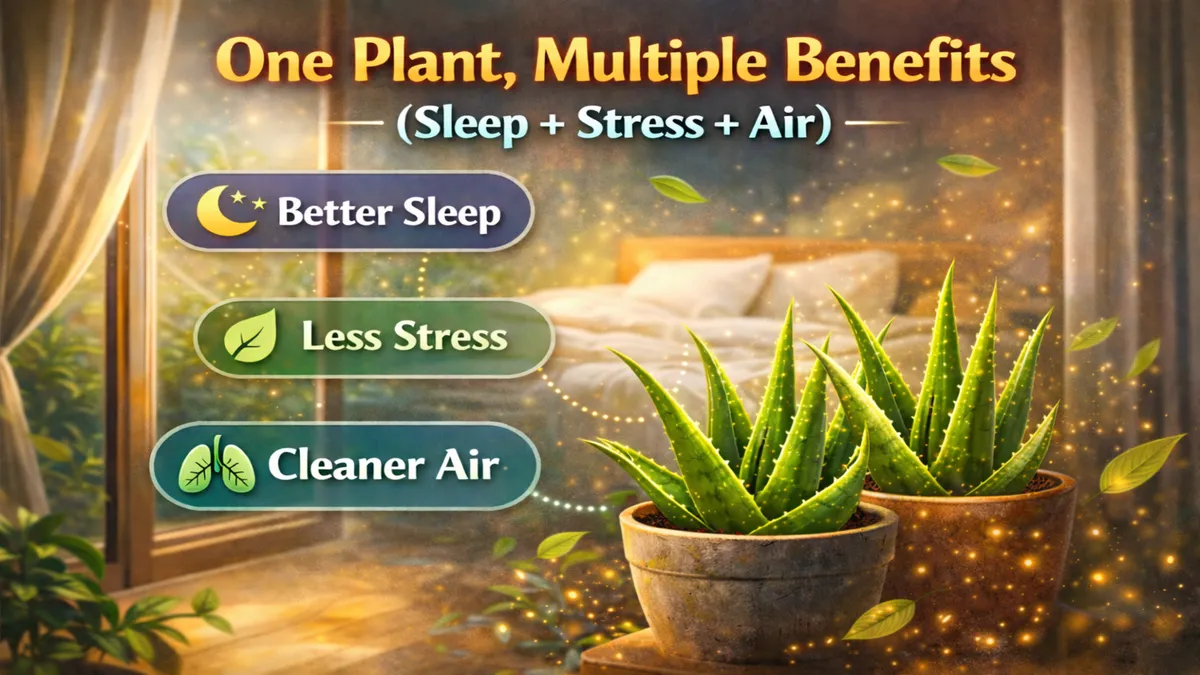 Best Indoor Plants for Sleep, Stress Relief & Clean Air (2026 Guide)
