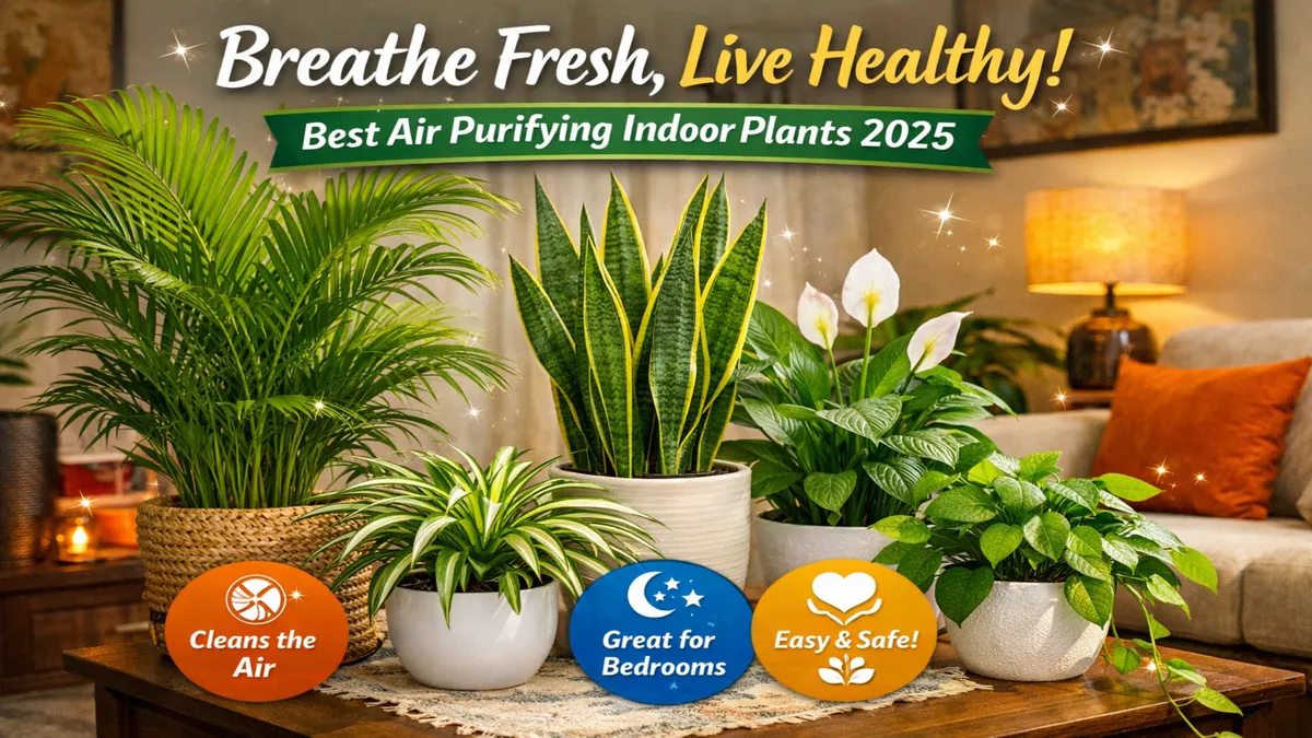 Air Purifying Indoor Plants People Are Loving in 2025