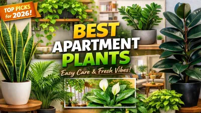 Top Indoor Plants for Apartments in 2026 – Trending List