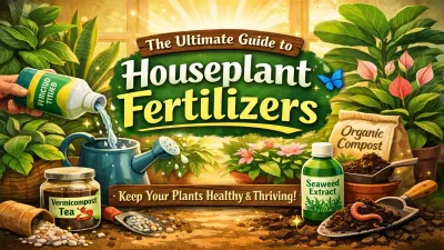 Best Indoor Plant Fertilizers That Work Fast (Real Results)