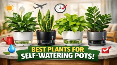 Best Indoor Plants for Self-Watering Pots (Smart Gardening)