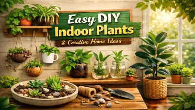 DIY Indoor Plant Projects That Instantly Upgrade Homes