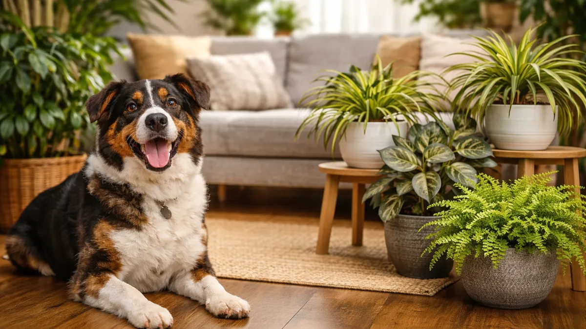 Pet-Safe Indoor Plants for Dogs (Real Household Guide)
