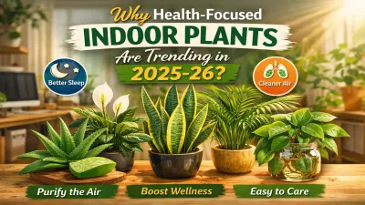 Top Trending Indoor Plants of 2025–26 for Health & Wellness