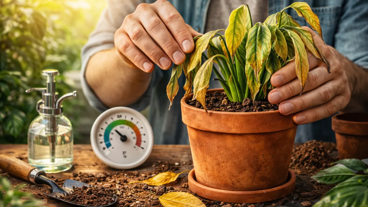 Indoor Plant Shock: Symptoms, Causes & How to Reverse It Fast