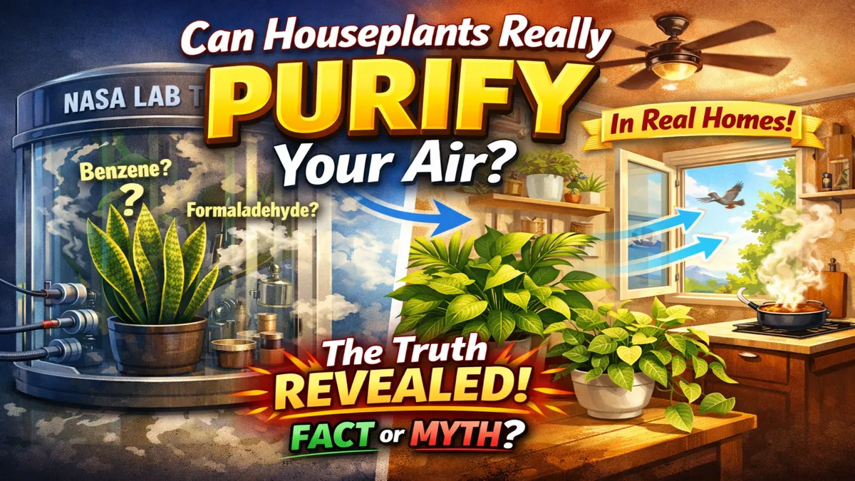 NASA Study: Do Indoor Plants Really Clean Air?
