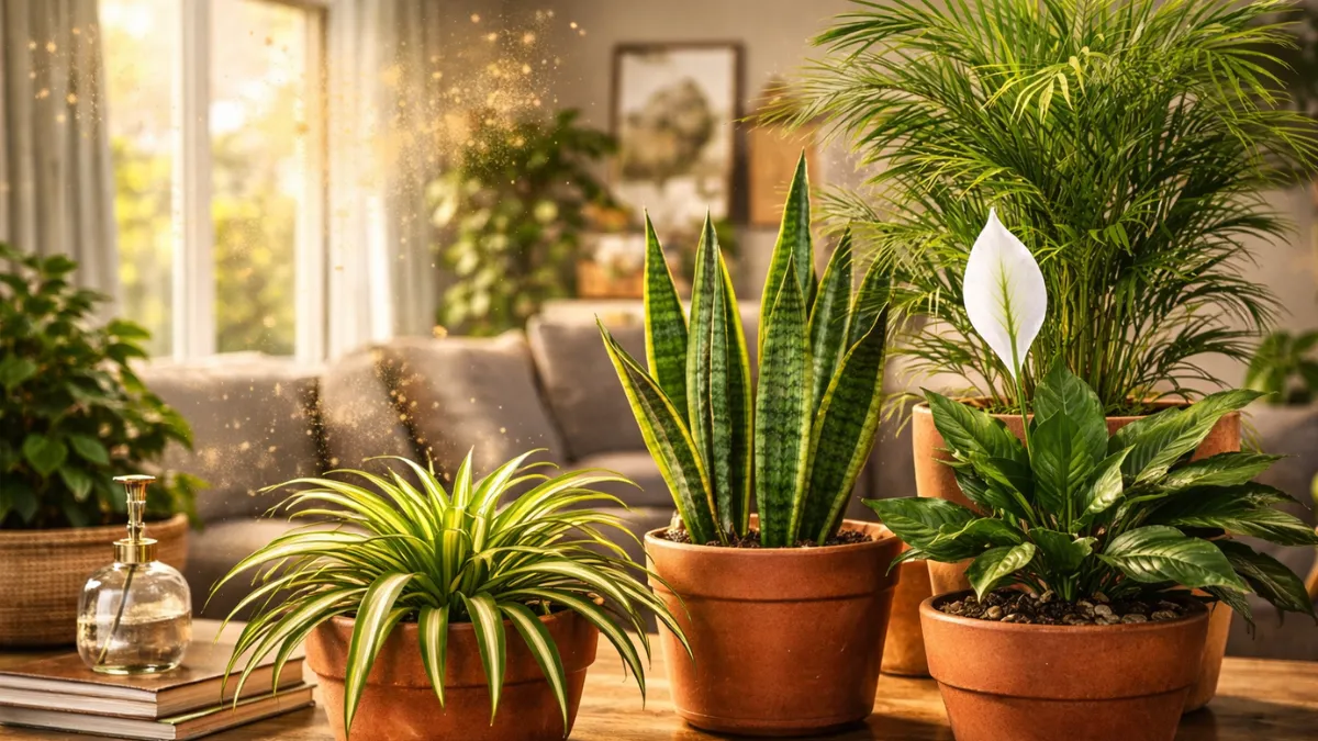 Indoor Plants That Help With Seasonal Allergies
