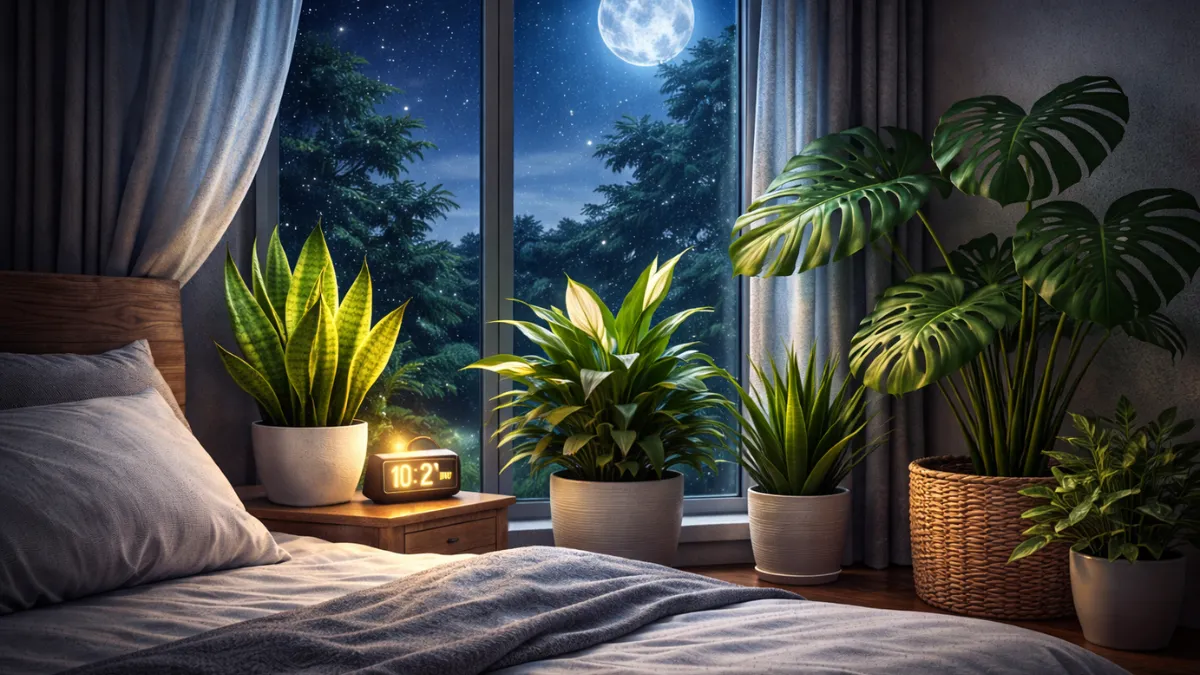 Do Indoor Plants Give Oxygen at Night? Myth vs Fact Explained