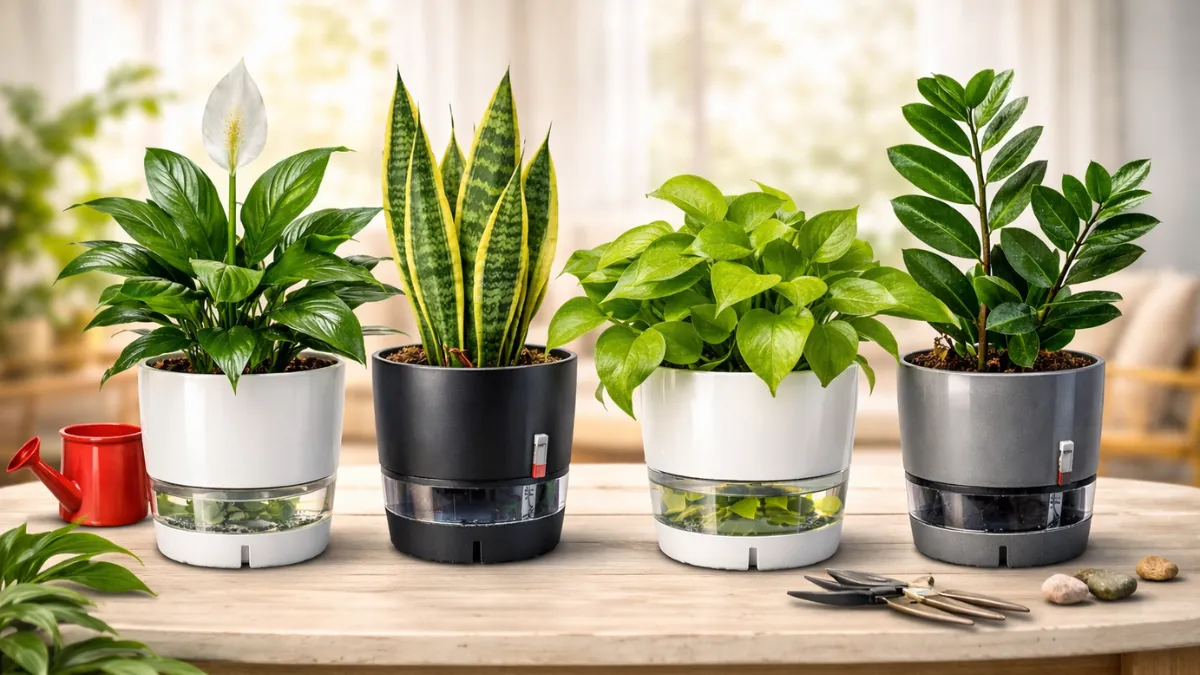 Best Indoor Plants for Self-Watering Pots (Smart Gardening)