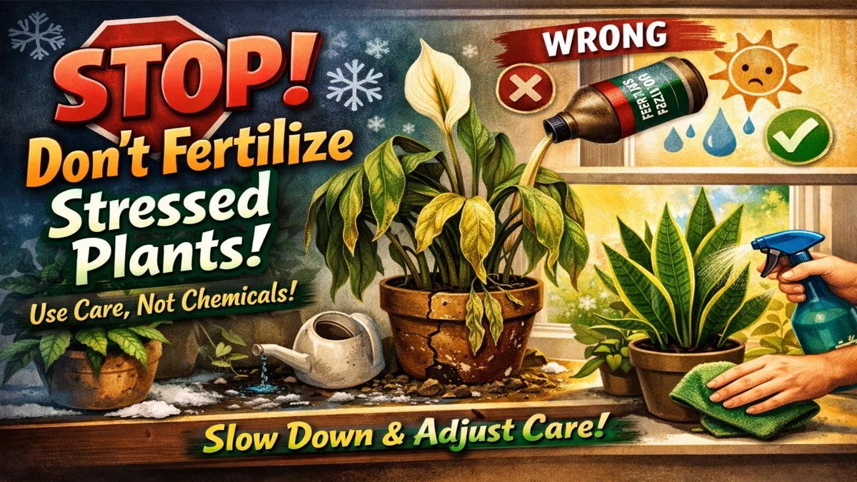 Fertilizing Indoor Plants During Slow Growth Phase : What Works