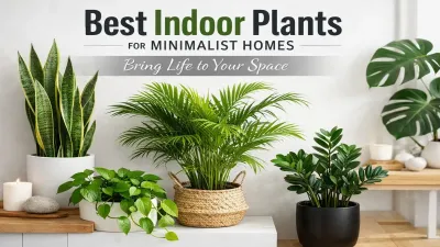 Best Indoor Plants for Modern Minimalist Homes – Expert Tips