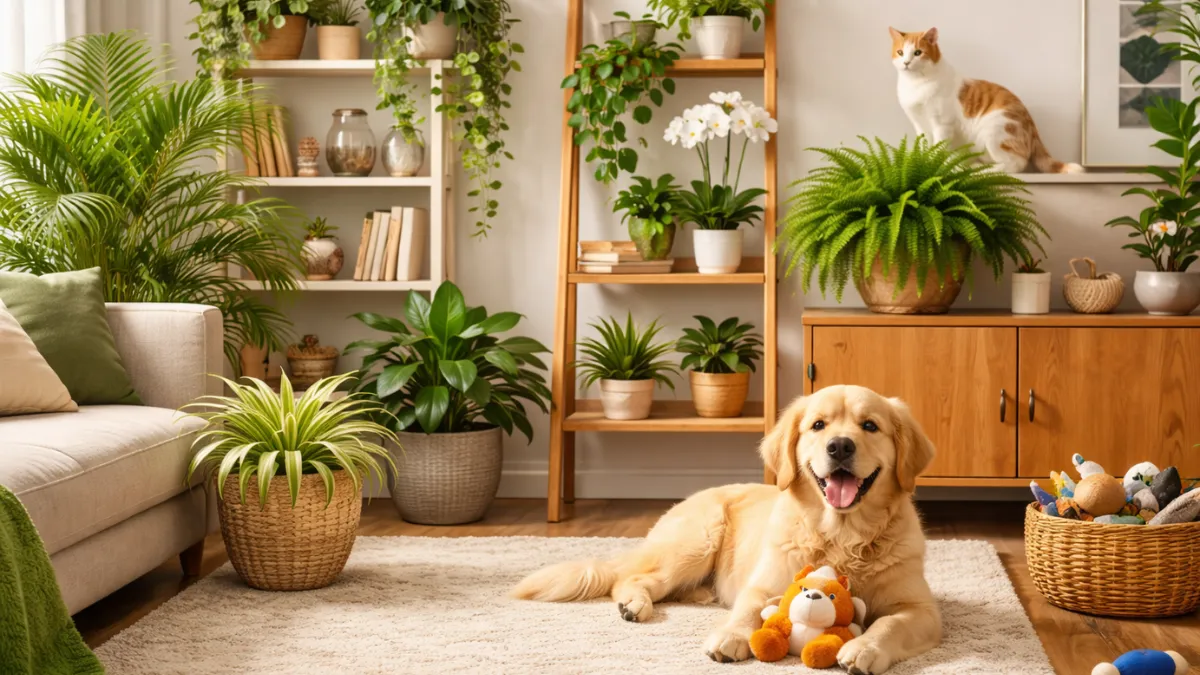 5 Pet-Safe Indoor Plants for Cats & Dogs (Non-Toxic & Easy to Grow)