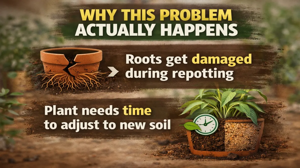 Why Your Indoor Plant Stops Growing After Repotting and What It Needs