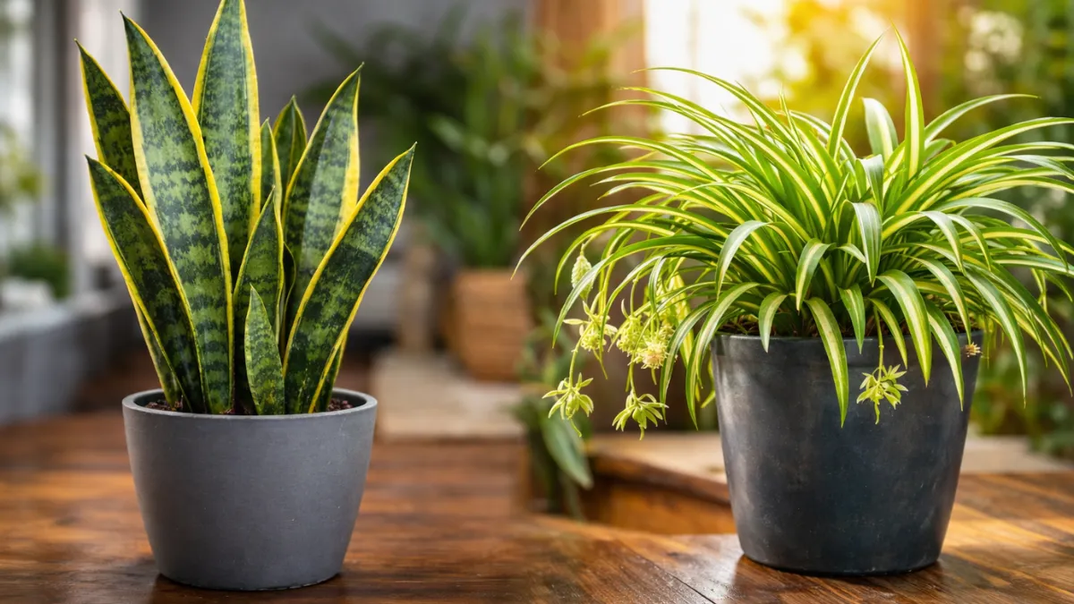 Snake Plant vs Spider Plant : Which Is Better for Indoors?