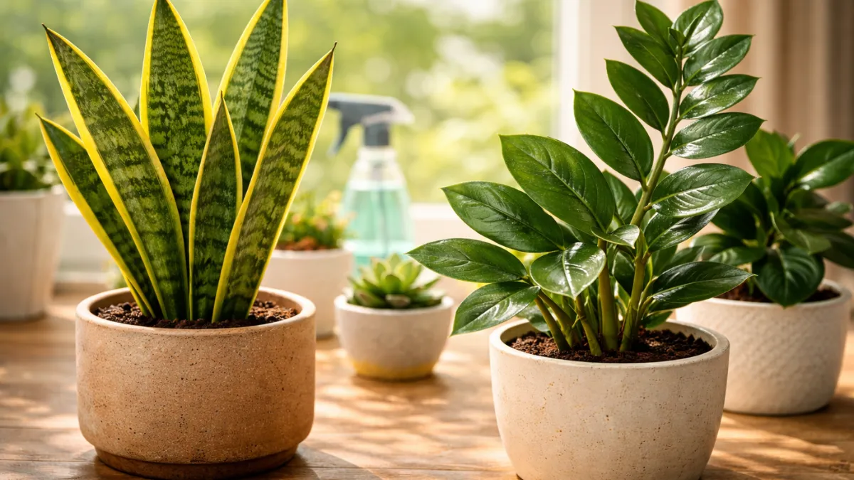 Best Indoor Plants for Allergy-Sensitive People (Low Pollen & Safe Picks)