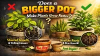 Do Bigger Pots Really Help Indoor Plants Grow Faster?