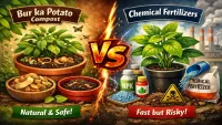 Bur Ka Potato vs Chemical Fertilizer – Which Is Better for Plants? (2026)