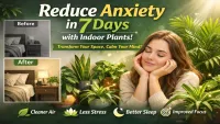 How Indoor Plants Can Reduce Anxiety in 7 Days