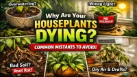 Why Your Indoor Plants Are Dying Even With Watering Correctly – Experts Explain