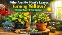 Why Indoor Plant Leaves Turn Yellow & How to Fix It