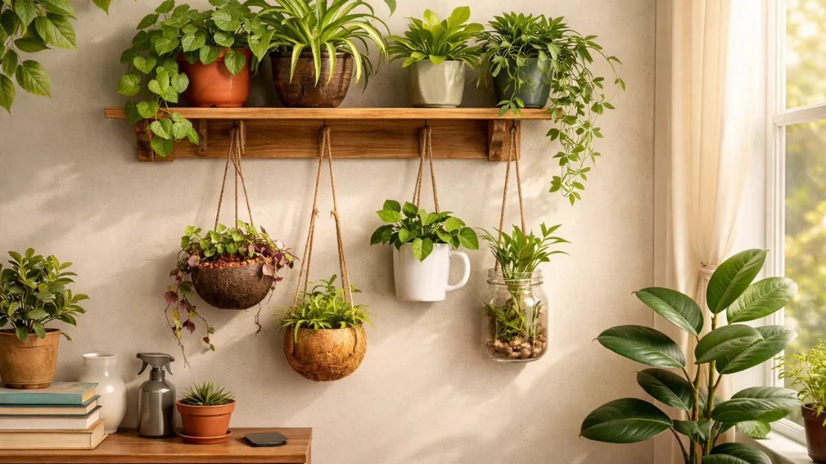 DIY Indoor Plant Projects That Instantly Upgrade Homes