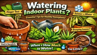 How Often Should You Water Indoor Plants? Stop Guessing