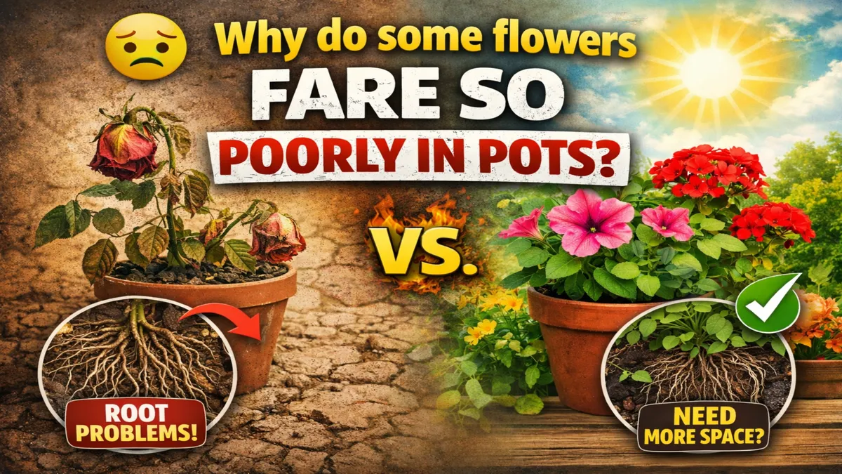 Avoid These Flowers in Pots Before They Fail in Your Home