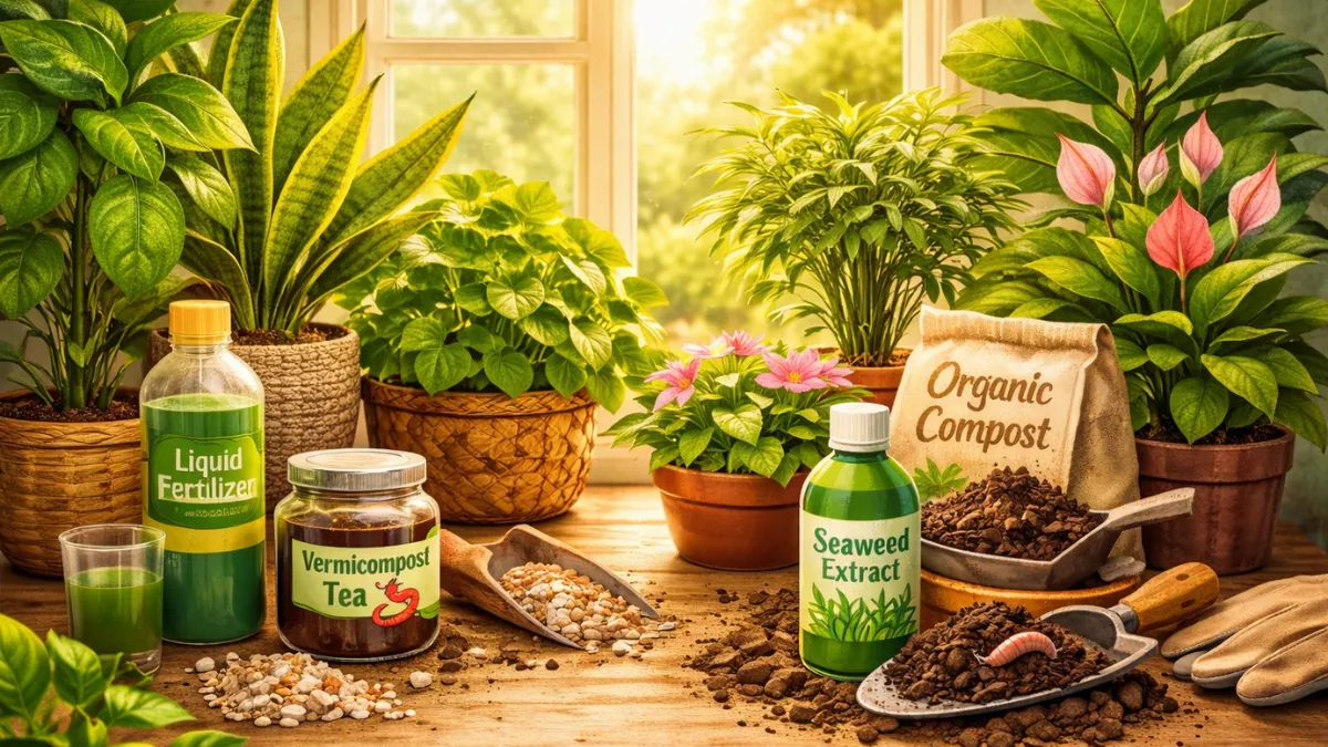 Indoor Plant Fertilizers That Actually Work – Verified by Botanists