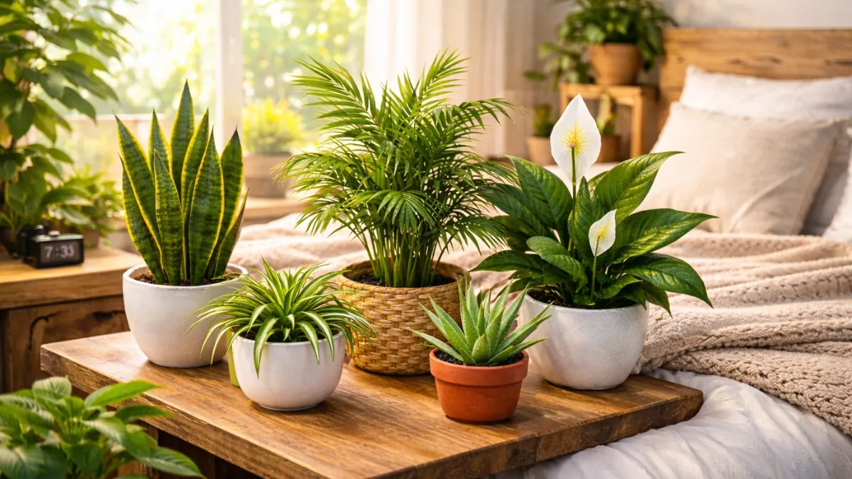 Best Bedroom Plants for Oxygen and Air Quality (Science-Backed Guide)