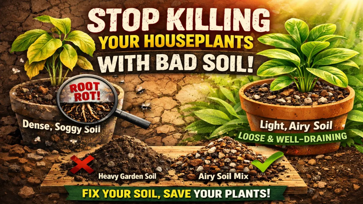 Best Soil for Indoor Plants (What Most People Get Wrong)