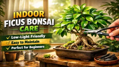 Ficus Bonsai for Interiors: Easy Guide for Beginners