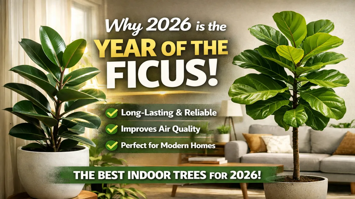 Why 2026 Is the Year of the Ficus : Best Indoor Ficus Plants to Grow