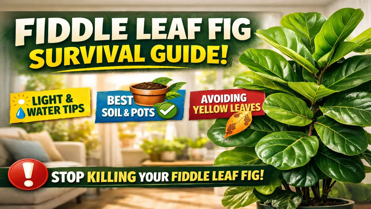 Fiddle Leaf Fig Care: Why Its Trending & How to Grow It Indoors