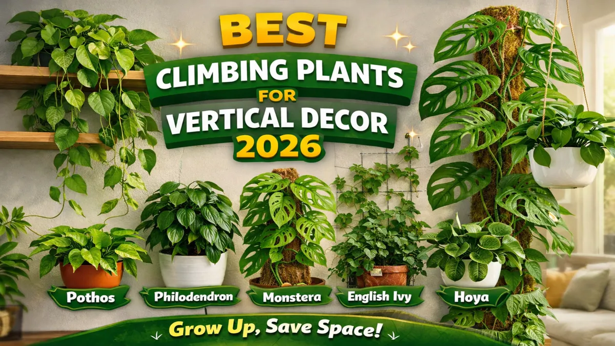 Best Indoor Vining Plants for Vertical Décor (2026 Trending)