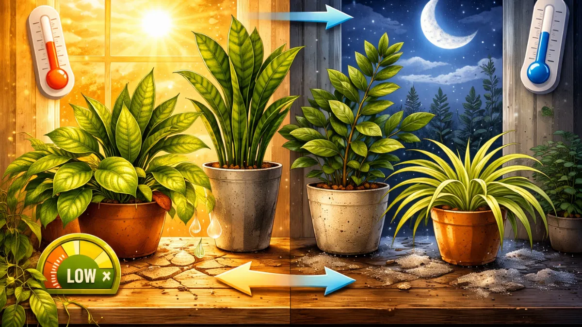 Do Indoor Plants Sense Seasonal Changes Indoors?