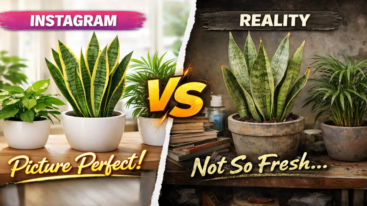 Why Indoor Plants Look Different in Photos Than Real Life