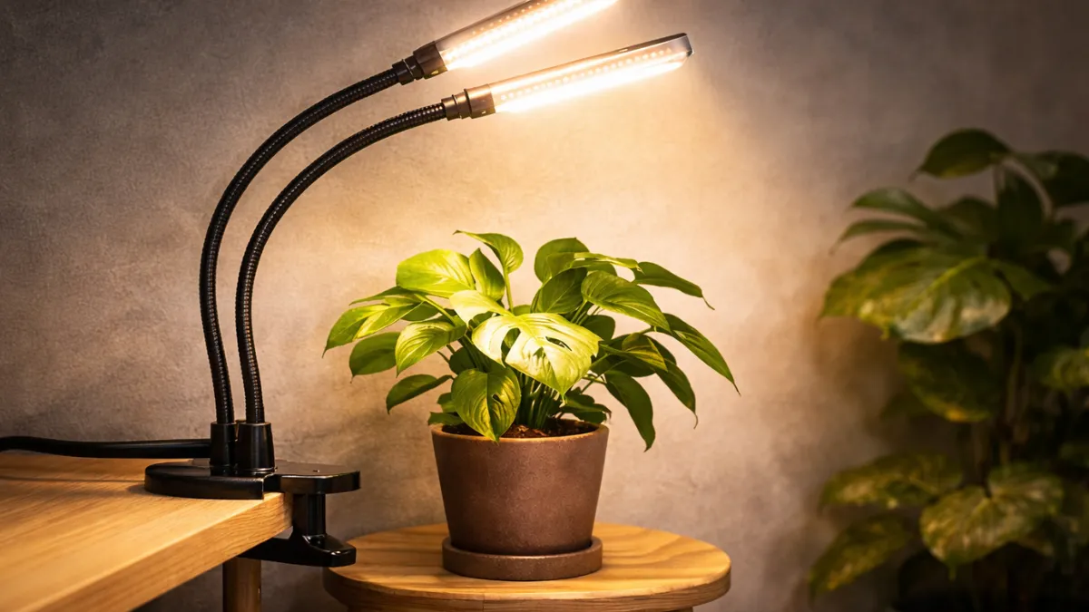 Best Indoor Grow Lights for Houseplants (2026 Full Spectrum Guide)