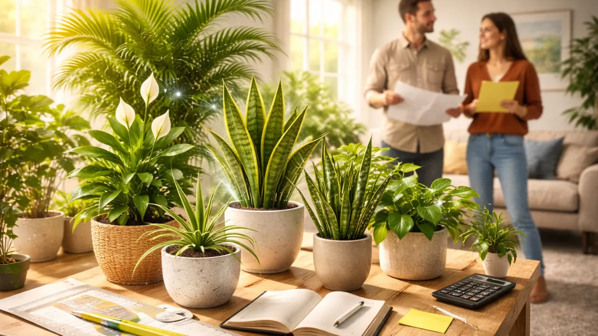 Best Air Purifying Indoor Plants (Science-Based List 2026)