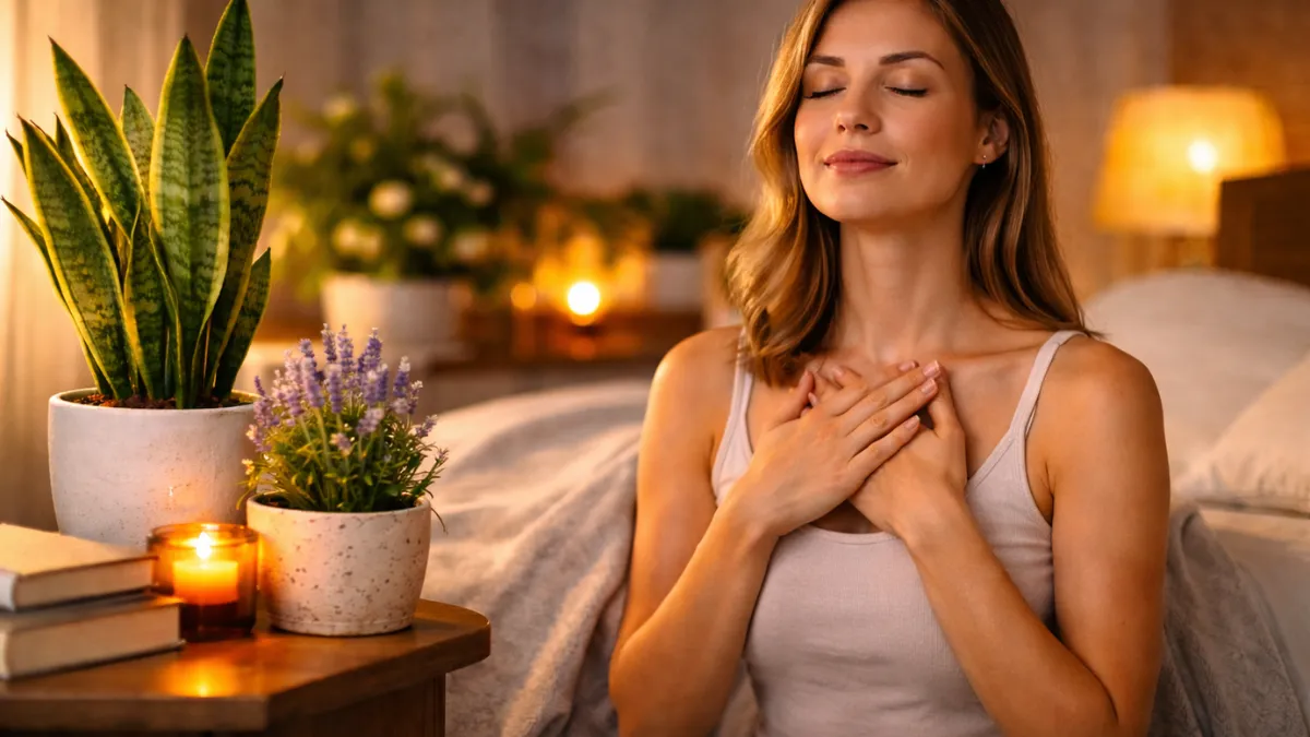 indoor plants sleep quality