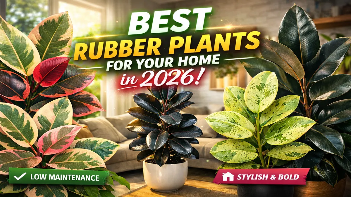 Rubber Plant Varieties That Are Dominating Homes in 2026