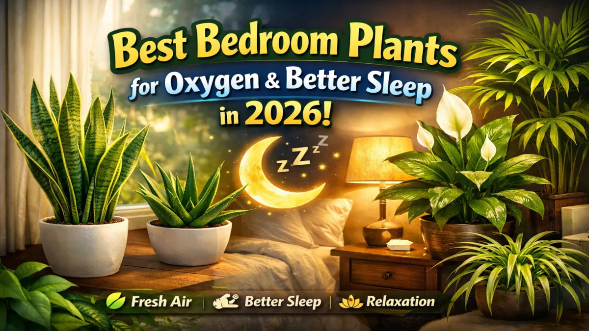 best bedroom plants for oxygen and better sleep