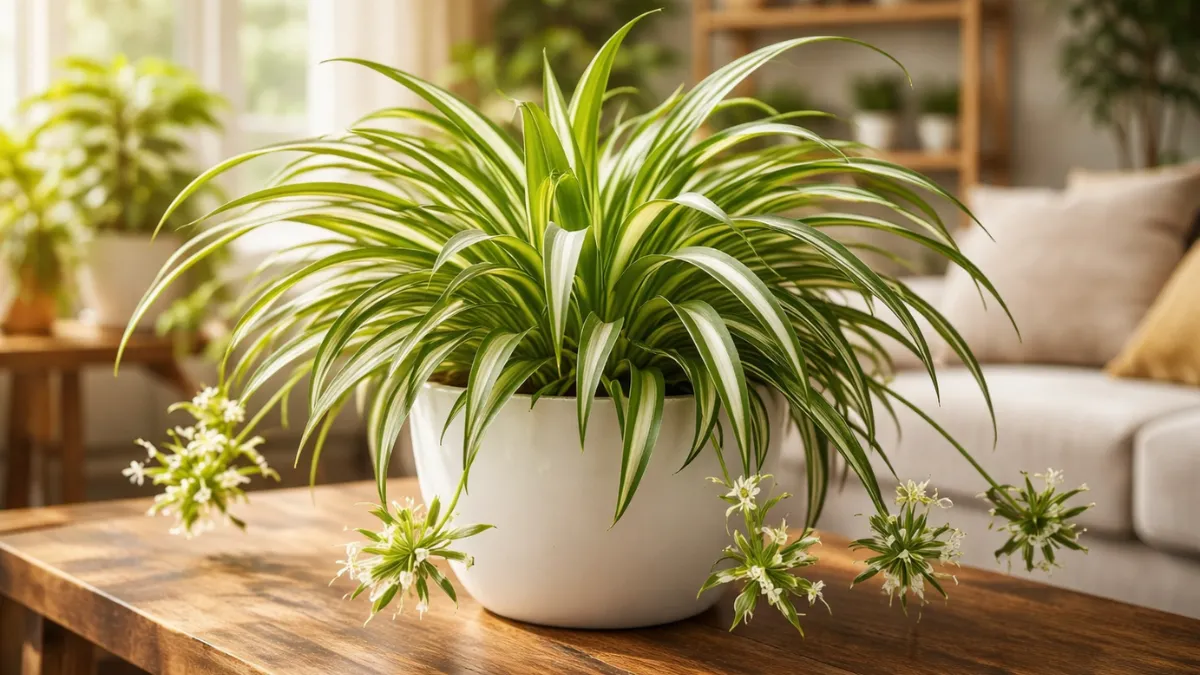 Do spider plants purify air