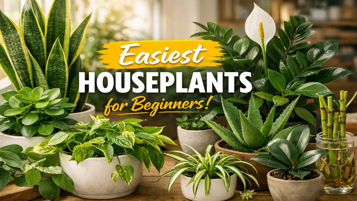 12 Best Beginner Friendly Indoor Plants That Are Hard to Kill