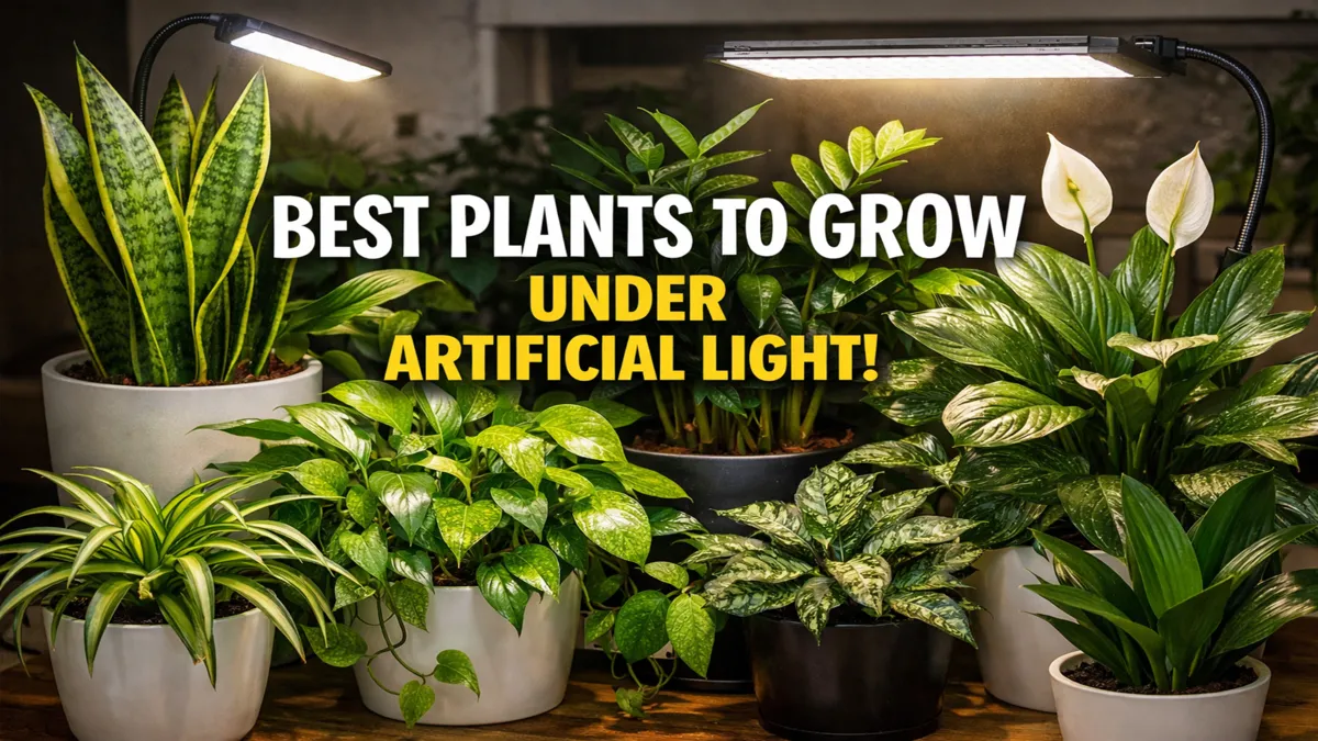 8 Indoor Plants That Grow Under Artificial Light Only