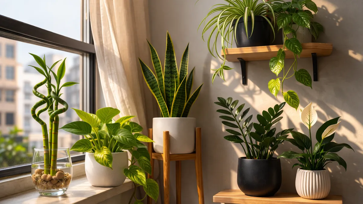 rental-friendly indoor plants